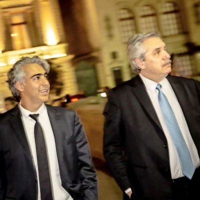 Marco Enriquez-Ominami y Alberto Fernandez